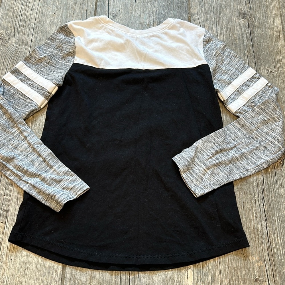 Justice active Long sleeve top shirt girls size 8 - Picture 5 of 5